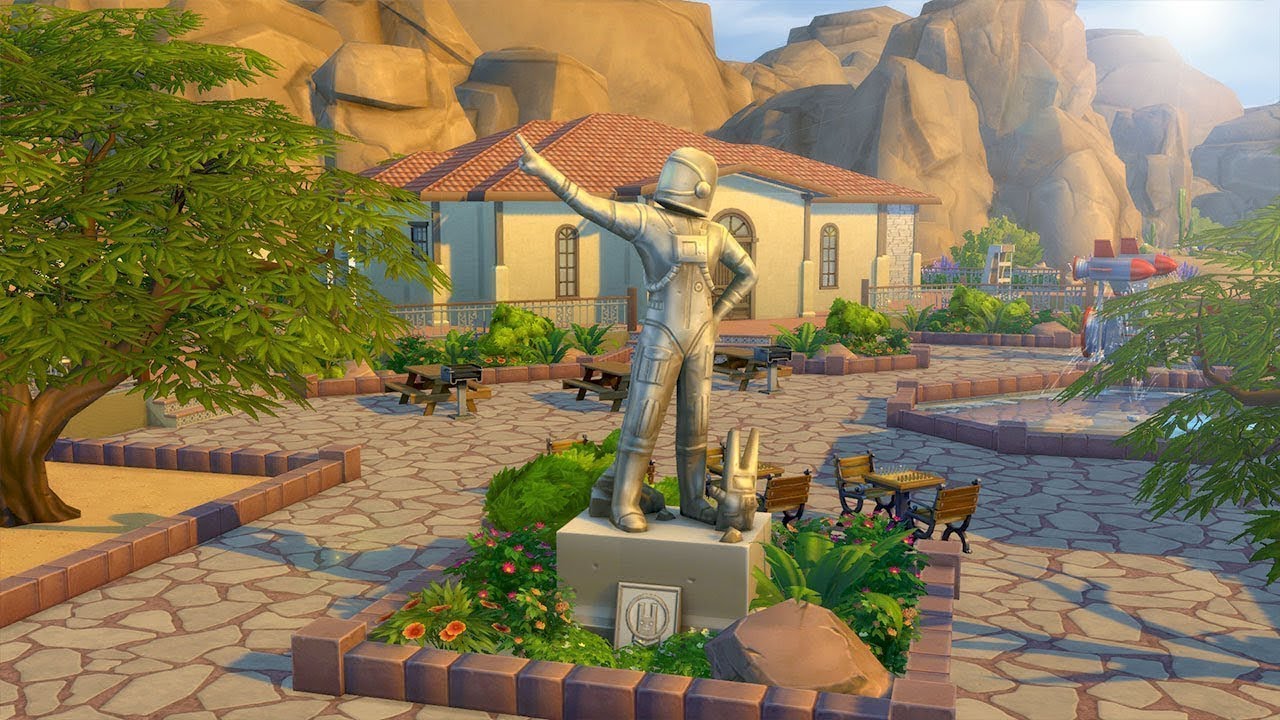 Building a Park for Oasis Springs 2 (Streamed 8/22/18) - YouTube