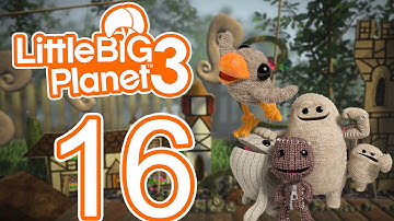 LittleBigPlanet 3 Walkthrough HD - Even Bosses Wear Hats Sometimes... - Part 16 [PS4 No Commentary]