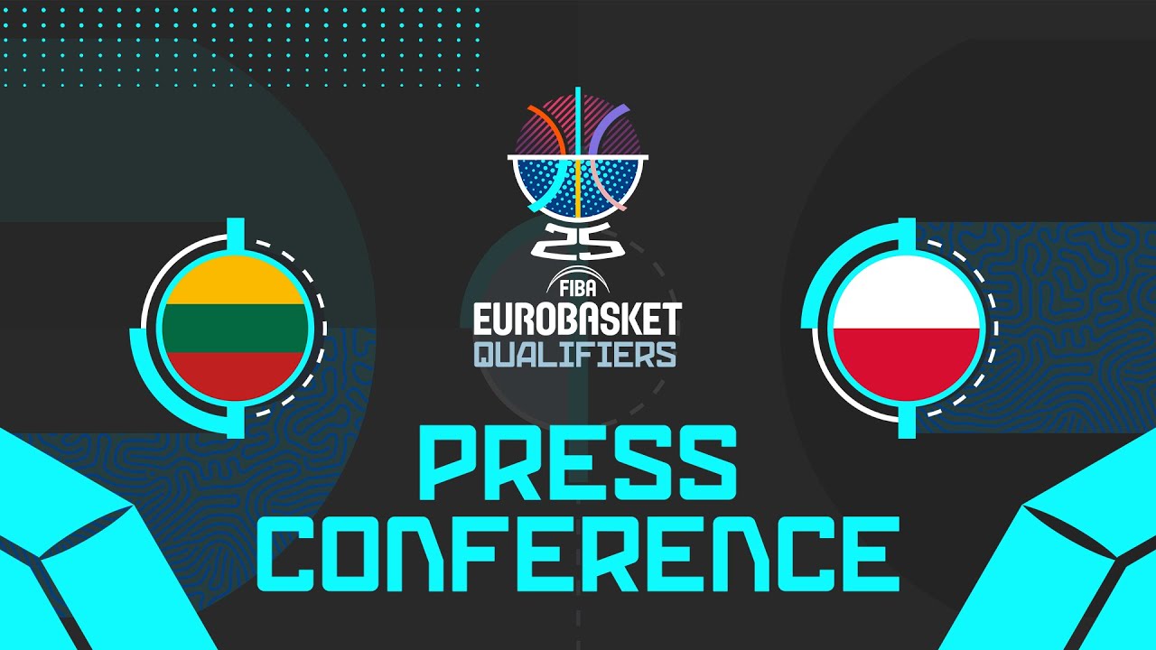 Lithuania v Poland - Press Conference