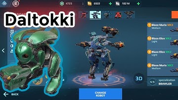 Rex Drone Daltokki 27% more extra damage | War Robots Gameplay 