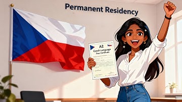Czech A2 Exam for Permanent Residency: How I passed on the first try!💪