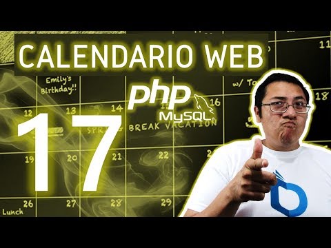Web Calendar with PHP and MySQL using FullCalendar (Video 17.- Deleting an event from the DB)