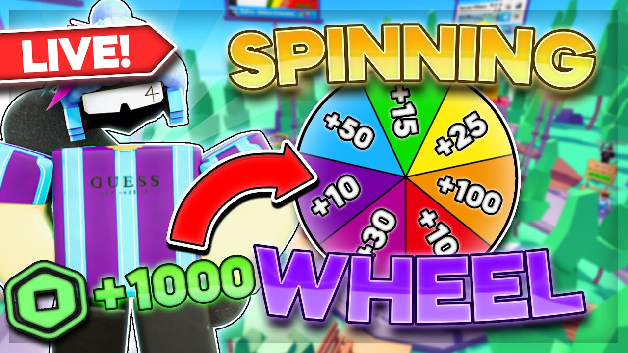 [🔴LIVE] PLS DONATE |🎊 SPIN THE WHEEL FOR ROBUX! | - YouTube
