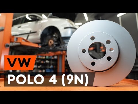 Как заменить передние тормозные диски на VW POLO 4 (9N) [ВИДЕОУРОК AUTODOC]