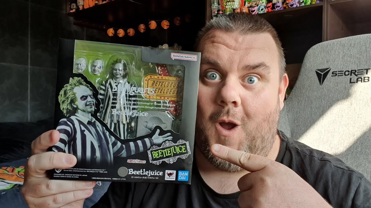 S.H. Figuarts Beetlejuice Review & Unboxing | Bandai 1/12 Action Figure (1988 Film)