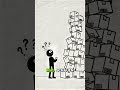 Diese KI entscheidet jetzt selbst… und das ist kein Witz. #stickman #animation #ai #ki #shorts
