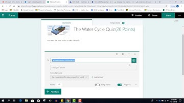 Adding Pictures to a Microsoft Form