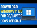 Download Windows 11 ISO for PC/Laptop 100% Official