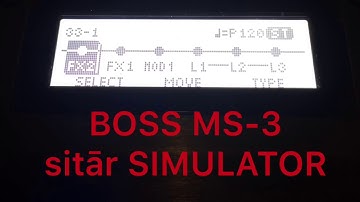 【NO TALKING 声無し】BOSS MS-3 sound sample FX sitār SIMULATOR サンプルサウンド