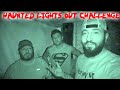 HAUNTED LIGHTS OUT CHALLENGE IN SK PIERCE  MANSION ( GHOST IN THE BASEMENT )
