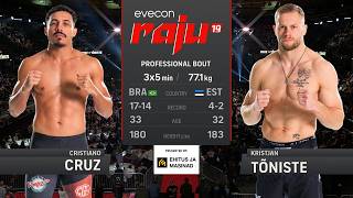 Kristjan Tõniste Vs Cristiano Cruz Full Fight Evecon Raju 19