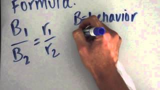 Choice and Matching Law