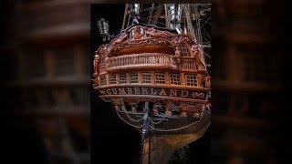 : model ship CUMBERLAND \   (slide show)