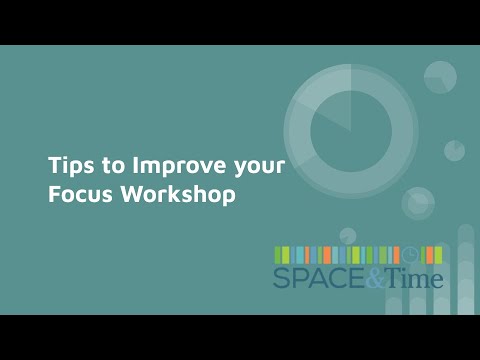 Tips to Improve your Focus Workshop 3rd August 23 - YouTube