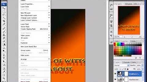 Photoshop Lesson 26 Flatten Merge Layers