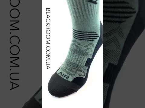 Тактичні трекінгові шкарпетки ЗСУ Fanatic 39-45 Демісезонні військові носки, видео 1