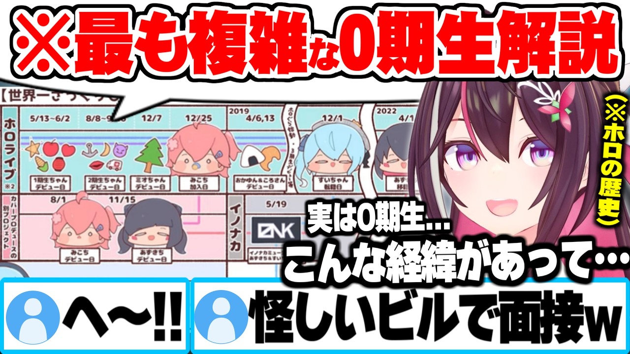 【※本人達も知らない】最も歴史が長く特殊経歴の多い0期生について改めて再確認するAZKI【ホロライブ 切り抜き Vtuber】