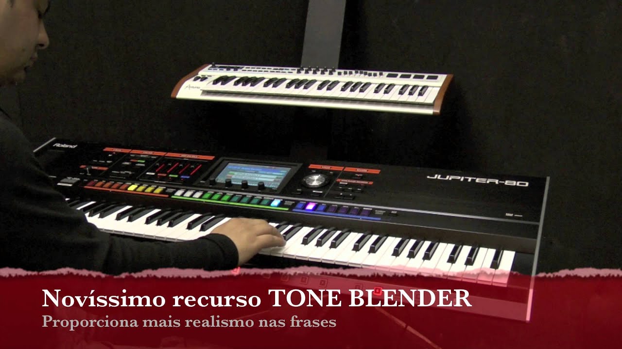ROLAND JUPITER-80 HD_1080p LANÇAMENTO NA TECLACENTER - YouTube