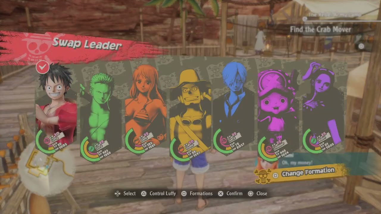 45,000 Berries, The Rebel Army Camp | One Piece Odyssey (PS5