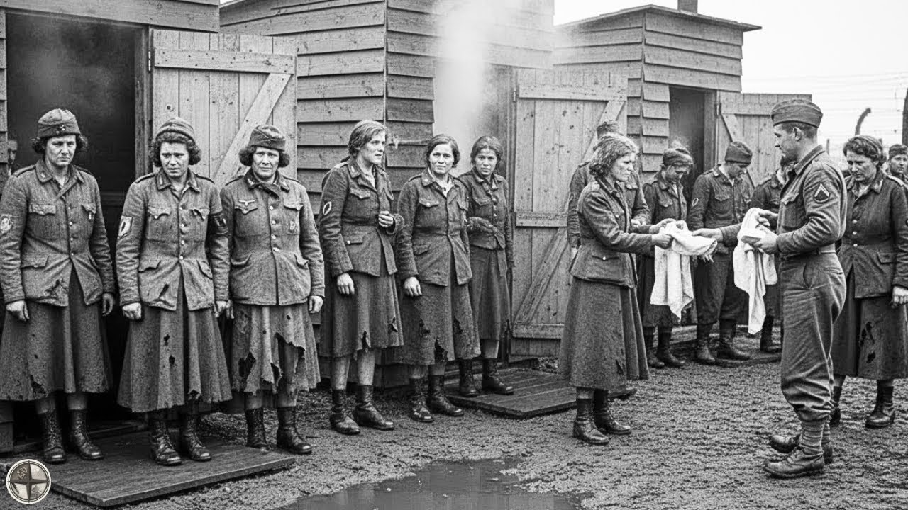 Немецкие военнопленные не мылись полгода — американцы выдали им чистую форму и горячий душ