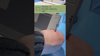 Toshiba Libretto at PortaFest 2024 #toshiba #computinghistory #computing #history
