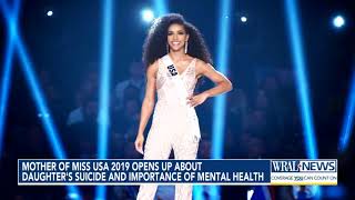 Mother of Miss USA 2019 opens up about daughter's death by suicide, importance of mental health