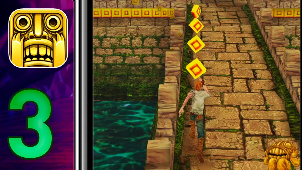 Temple Run: Gameplay Walkthrough Part 3 - Scape! (iOS, Android