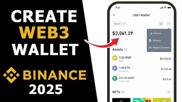 Binance : How to Create and Setup DeFi / Web3 Wallet 2025