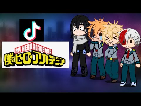 MHA Class 1 A and Hawks react to funny TikToks