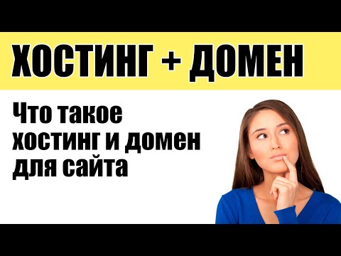 Что такое хостинг и домен для сайта простыми словами