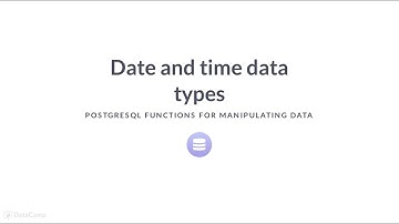 SQL Tutorial: Date and time data types