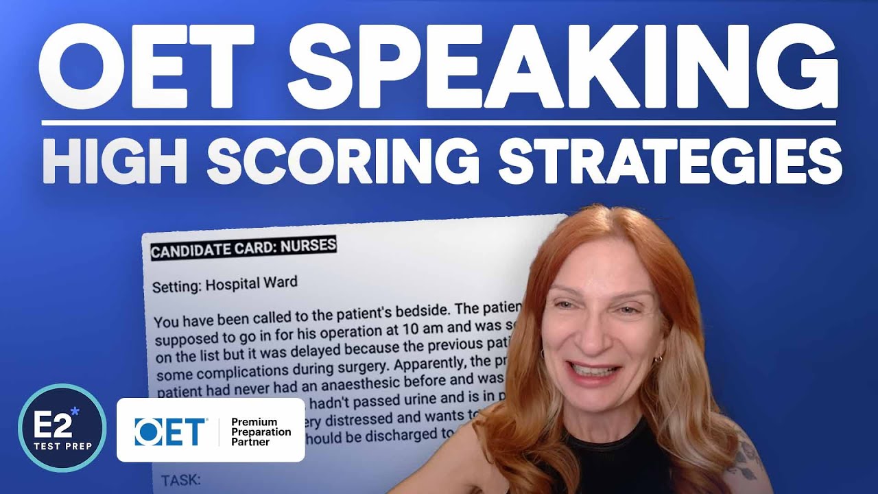 Ролевые игры для подготовки к устному экзамену OET: стратегии получения высоких баллов, которым в...