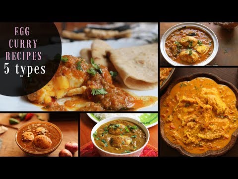 egg-curry-recipes-5-types-|-south-indian-style-egg-gravy-/-egg-masala-recipes