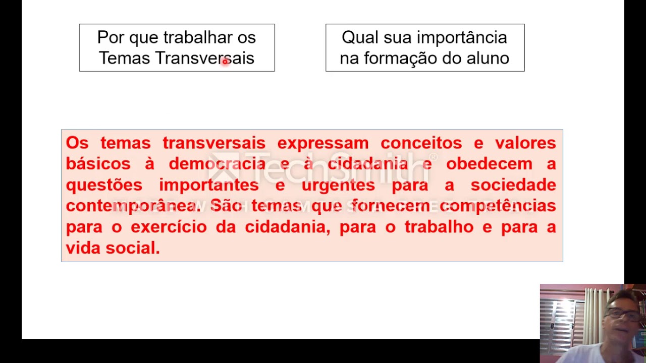 O Que São Temas Transversais - RETOEDU