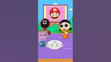 New Colour Match Puzzle Challenge with Sprunki & Squid game /Mix color p4 (new update) #sprunki