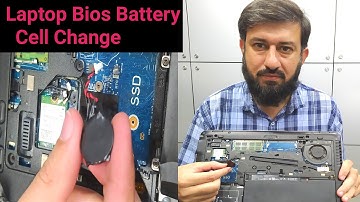 How to Replace CMOS Battery On Your Laptop | Laptop Bios Reset