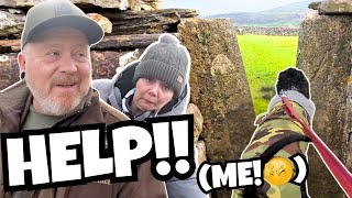 He gets STUCK in Yorkshire while she FALLS for the Falls!