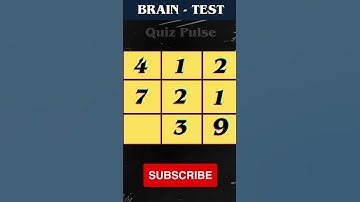 Only 1% Genius Can Solve this puzzle#29 | Only for Genius | Brain Test#quizpulse007 #puzzle #shorts