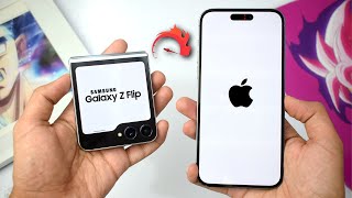Samsung Z Flip 5 vs Apple iPhone 14 Pro Max - SPEED TEST