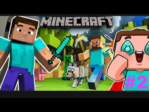 l am playing my friend server part 2 in Minecraft PE 😁👍 #minecraft # ...