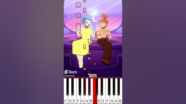Joy and Anxiety Mood (@fash) Inside Out Animation - Octave Piano Tutorial