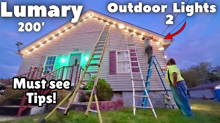 Lumary Permanent Outdoor Lights 2 Installation and Overview - These Outdoor Lights are Amazing!