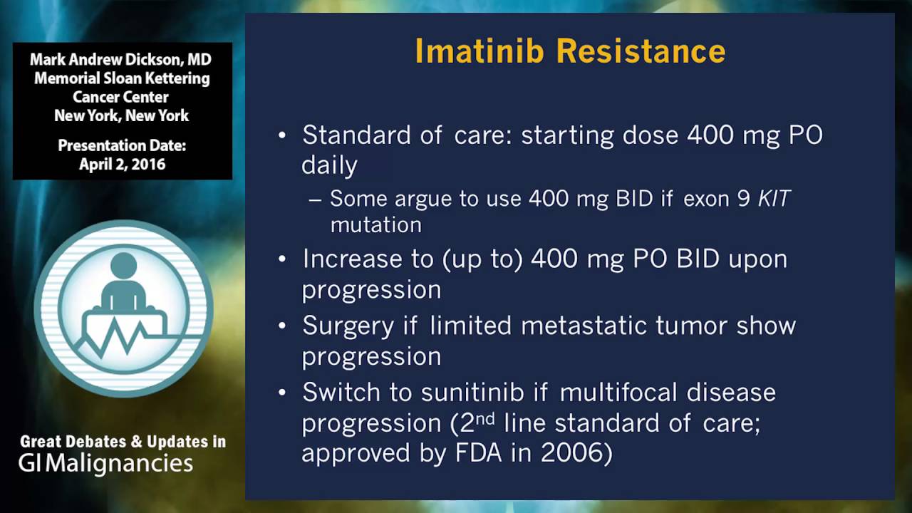 Management of GIST tumors