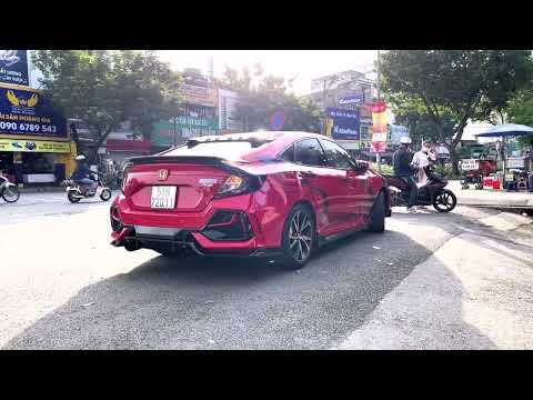 Video Honda Civic Độ | Độ body kit Type R 2 pô cho civic Rs... - youtube