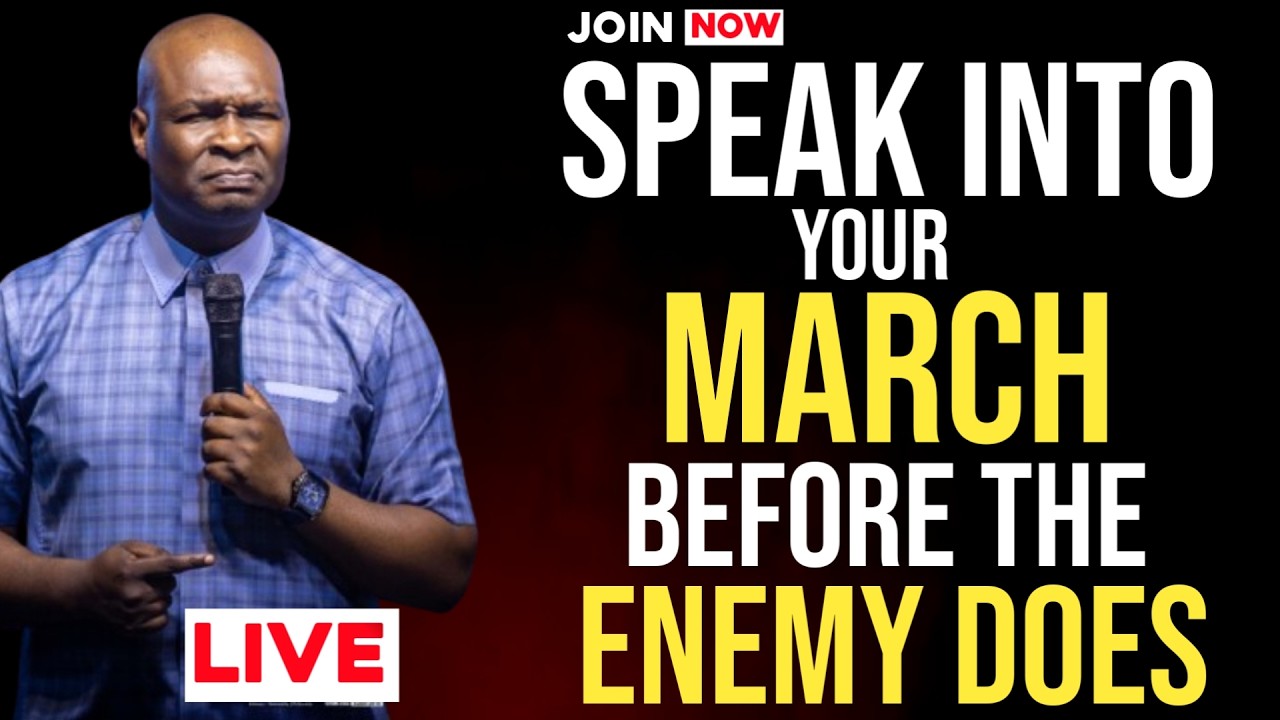 [Sunday 1st March,2026] SPEAK INTO YOUR MARCH BEFORE THE ENEMY DOES - Apostle Joshua Selman