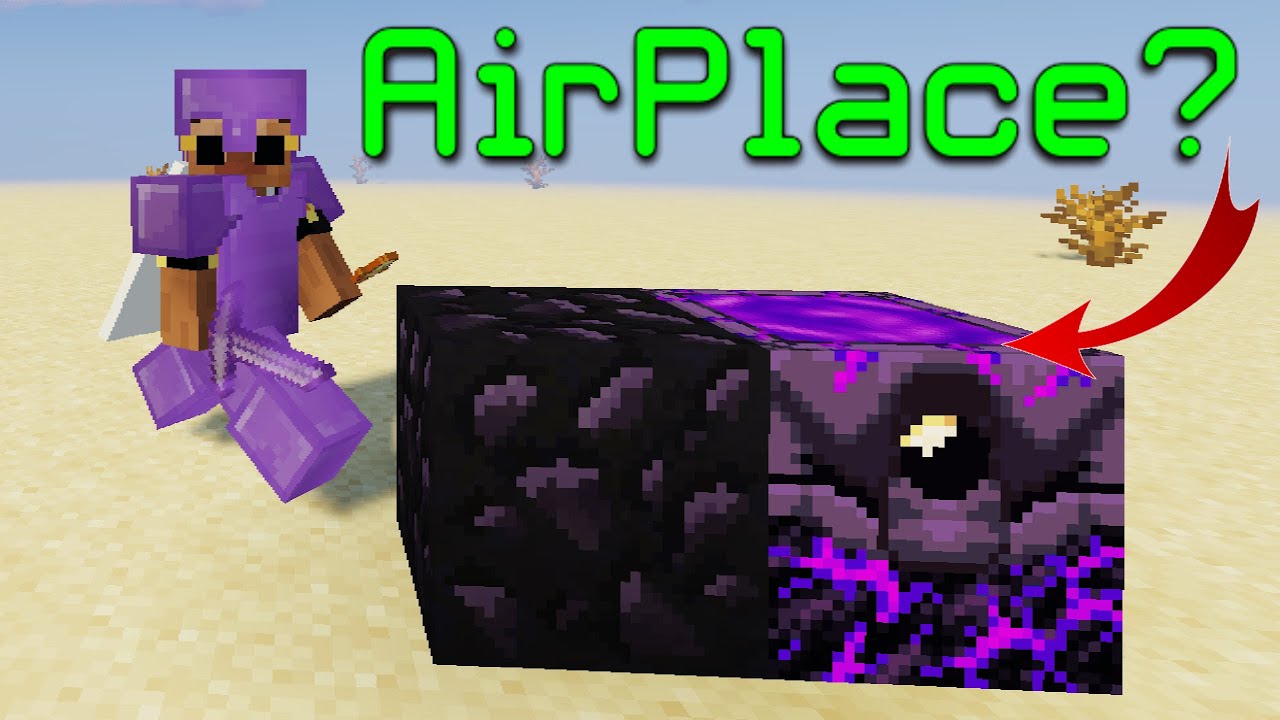 how to Air-place in crystal pvp...