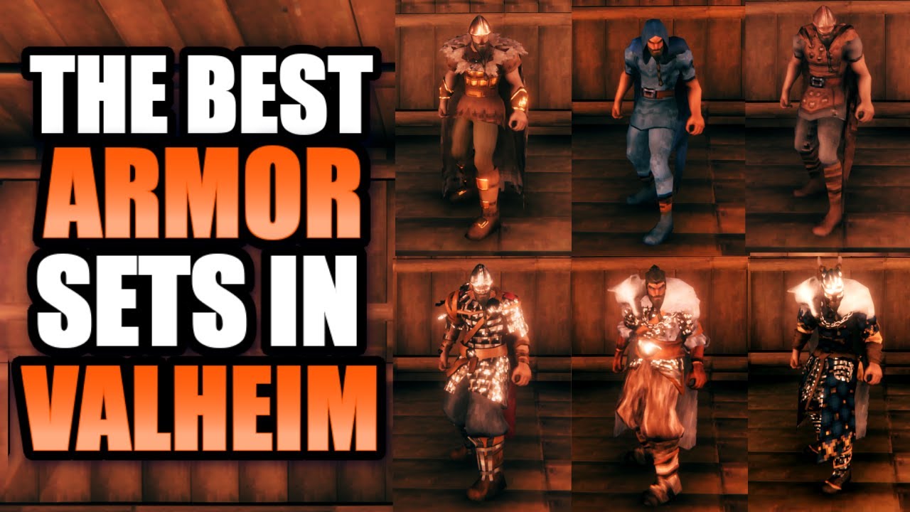 Valheim The BEST Armor Sets How To Craft , And Max Level Stats! YouTube