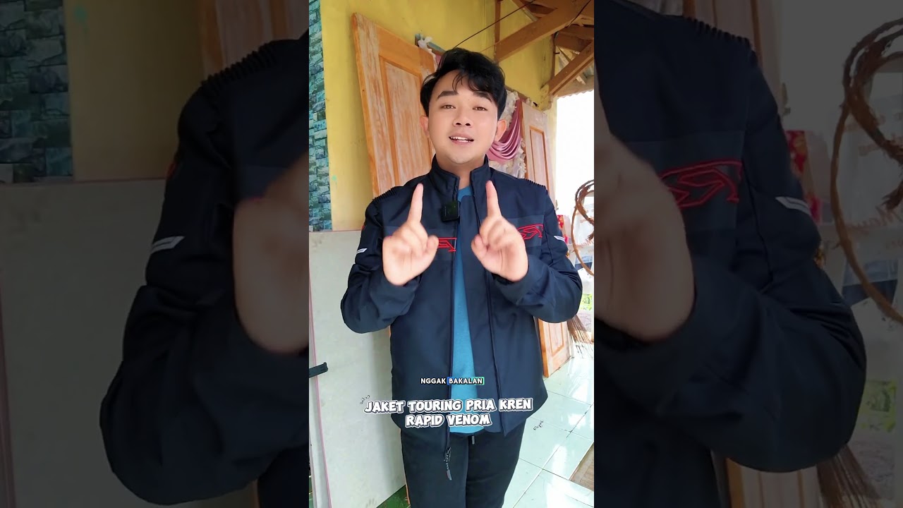 jaket motor touring pria premium rapid venom 