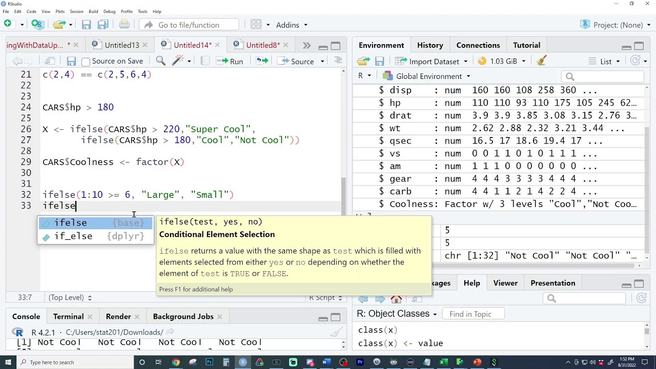 Coding in R - Week 1 - YouTube