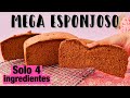 Pastel de Chocolate MEGA ESPONJOSO | PASTEL 4 INGREDIENTES | Ale Hervi